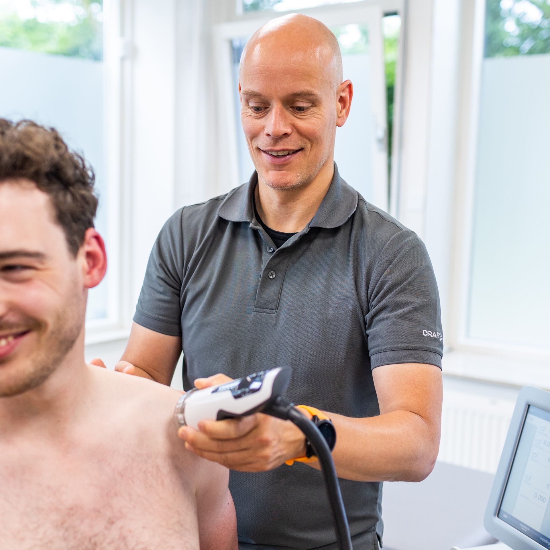Shockwave therapie behandeling